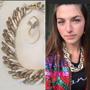 Vintage Link Necklace